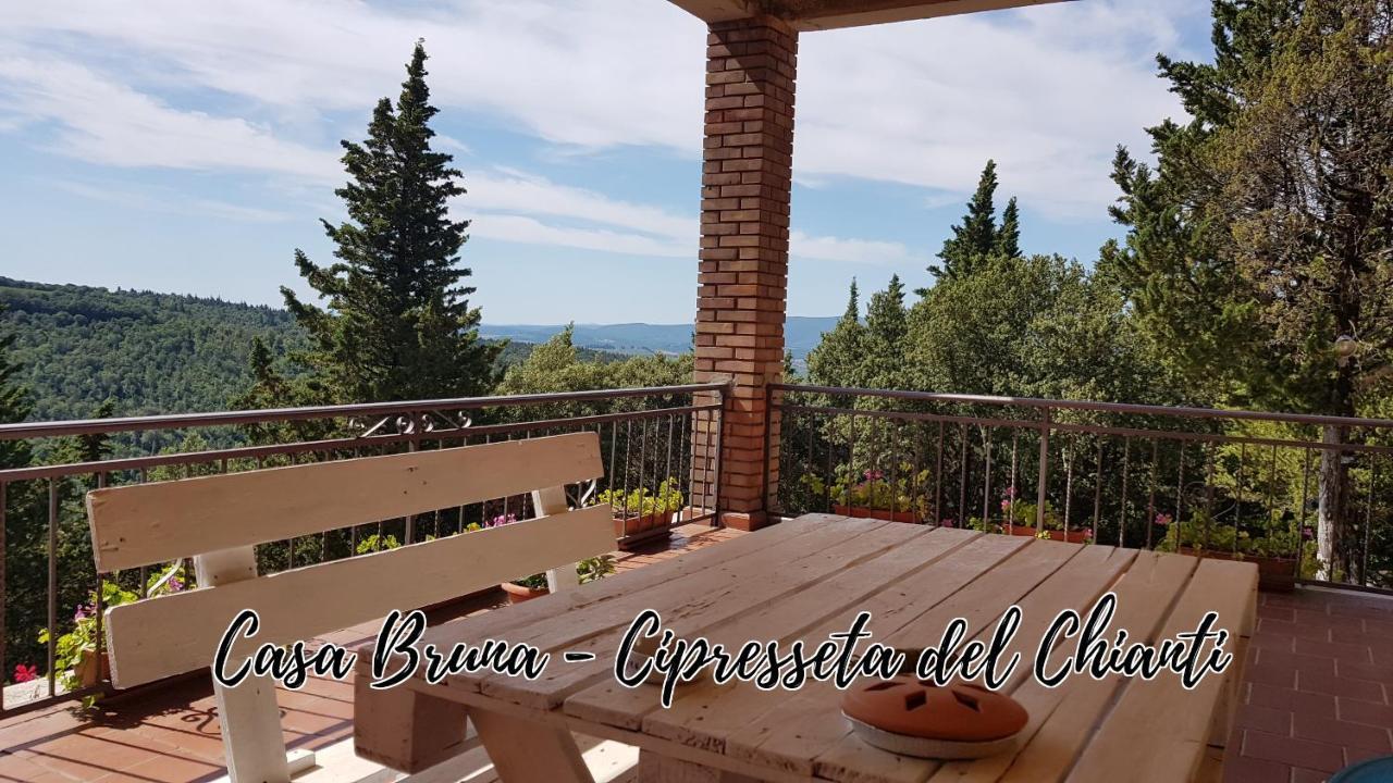 Casa Bruna - Cipresseta Del Chianti カステッリーナ・イン・キアンティ シエナ エクステリア 写真